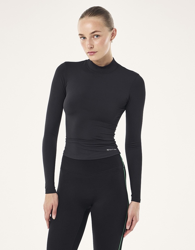 P.E Nation - Foundation Mock Neck LS Top