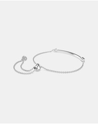 Swarovski - Idyllia Bracelet, Mixed Cuts, Arrow, White, Rhodium Plated