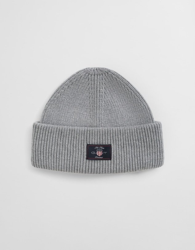 Gant - Ribbed Cotton Blend Beanie