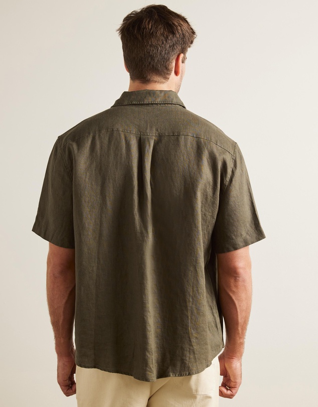 AERE - Euro Resort Linen SS Shirt