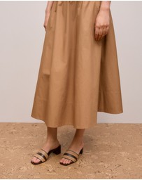 Trenery - Linde Mule in Chocolate