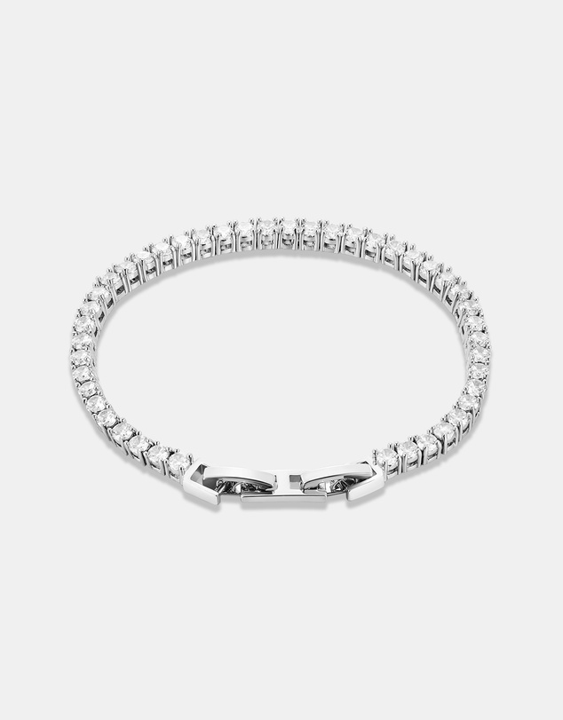 Mestige - Lola Tennis Bracelet - Silver Plated