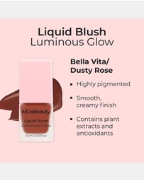 MCoBeauty - Luminous Glow Liquid Blush - Bella Vita
