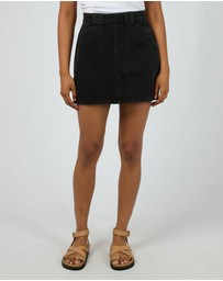 All About Eve - Becca Skirt Washed Black