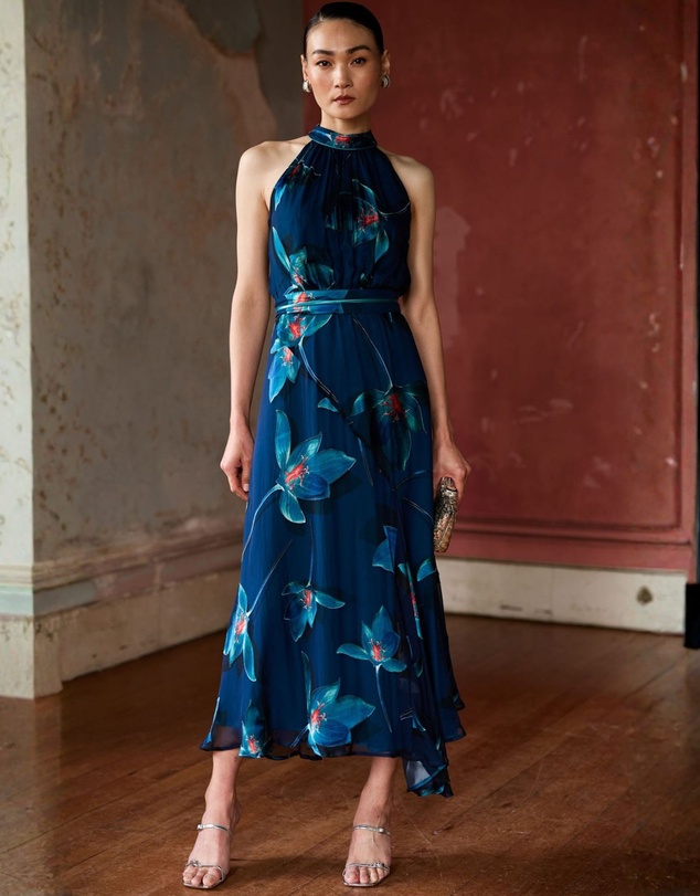 SACHA DRAKE - Topaz Testimony Midi Dress