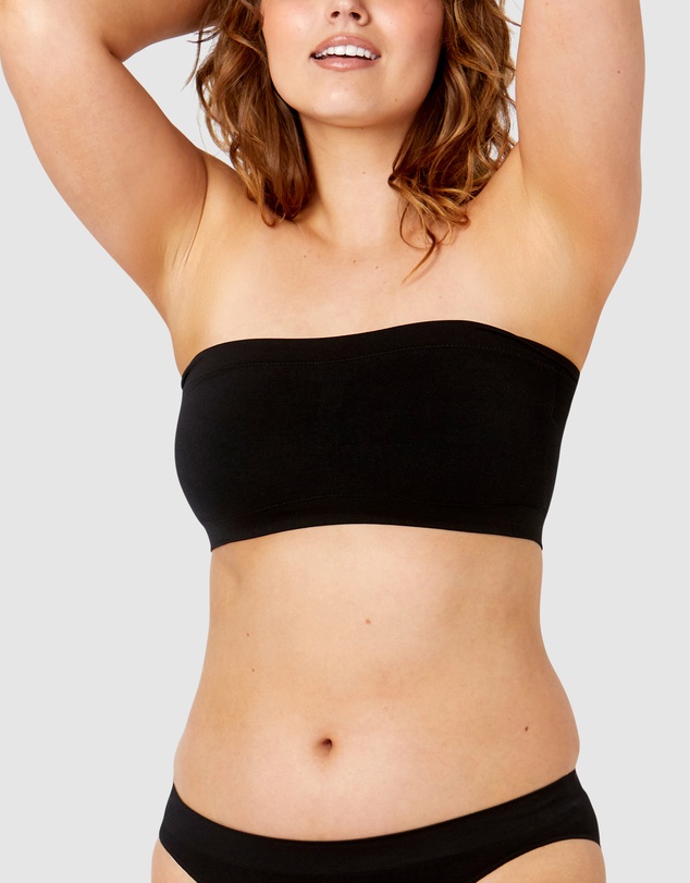 Ambra - 2 Pack Bare Essentials Recycled Nylon Padded Bandeau