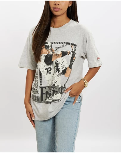Vintage by The Real Deal - Pre Loved - 1991 White Sox 'Carlton Fisk' Tee