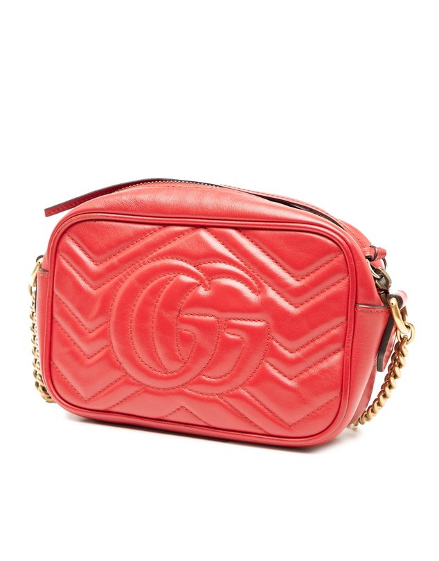 Pre-Loved by Azura Reborn - Pre-Loved Mini GG Marmont Matelasse Leather Crossbody