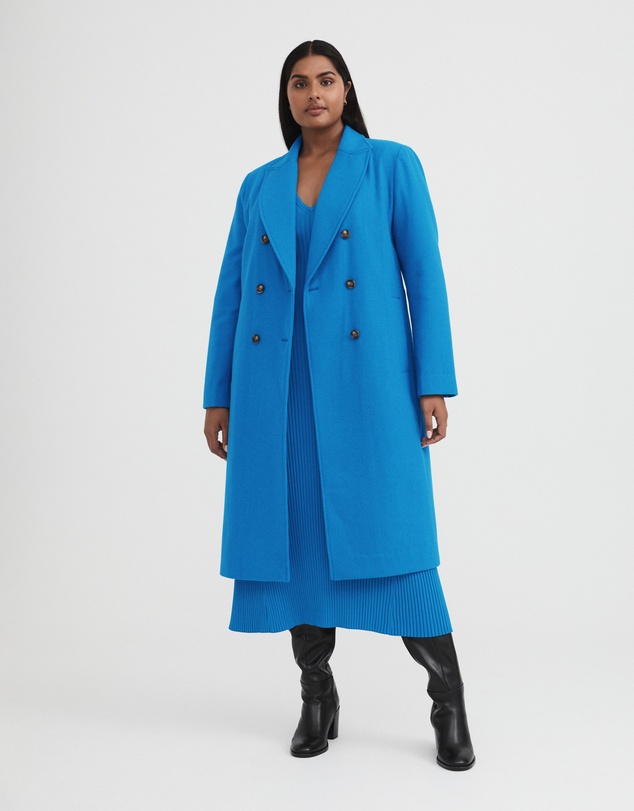 Witchery - Crepe V Neck Knit Dress