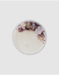 Silk Oil of Morocco - Spellbound Large Crystal Candle - Peace, Happiness & Joy