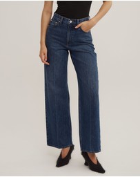 Witchery - Wide Leg Crease Jeans