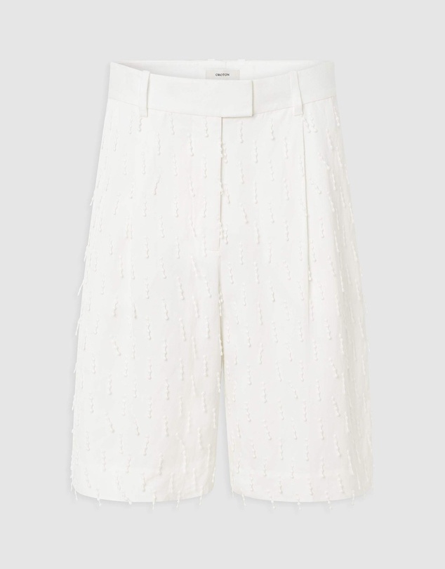 Oroton - Tassel Lace Shorts