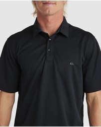 Quiksilver - Mens Waterman Water Short Sleeve Polo Shirt
