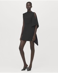 M.N.G - Short Asymmetrical Sleeve Dress