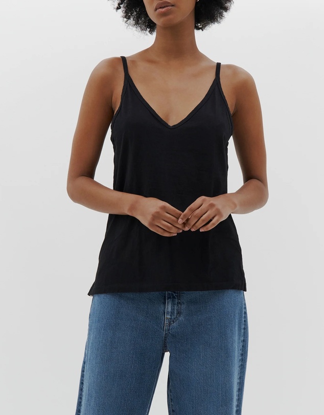 Bassike - V Neck Jersey Camisole
