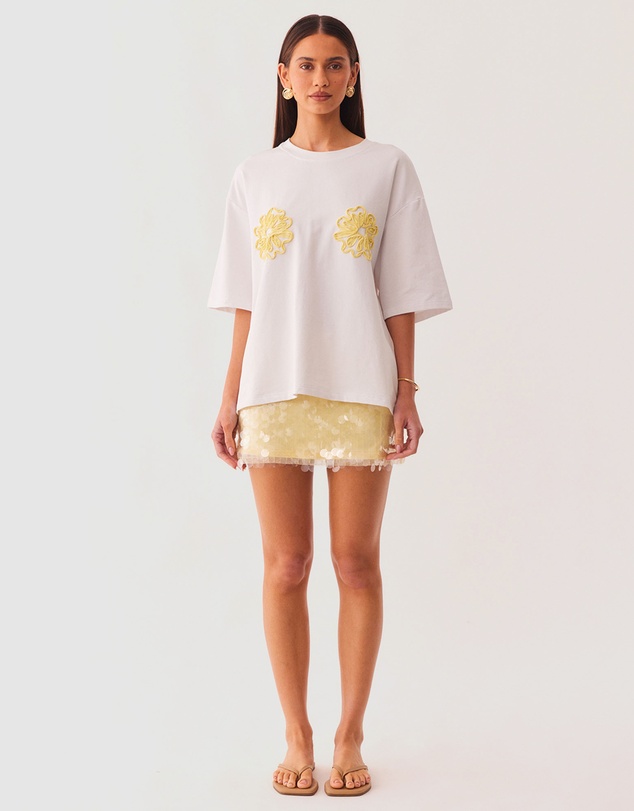 SNDYS - MAI TAI CORD FLORAL TEE - ICONIC EXCLUSIVE