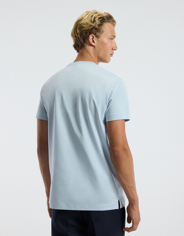 Calibre - Mercerised Crew T-shirt Pale Blue