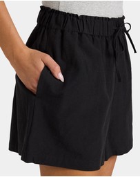 Roxy - Womens Place To Be Linen Shorts