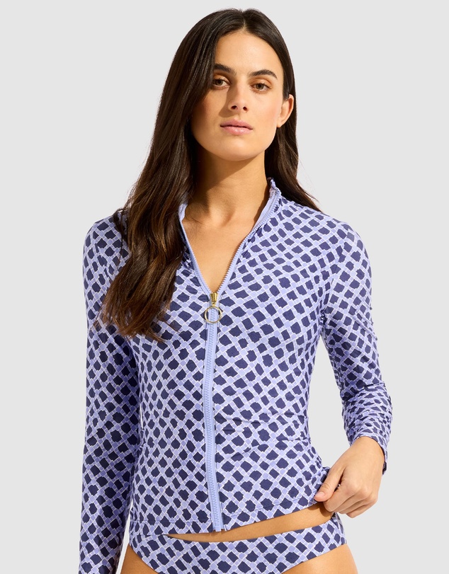 Seafolly - Marseille Long Sleeve Rashvest