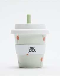 itti bitti - Bamboo Reusable Baby Cino Cup With 2 Straws - Babies-Kids