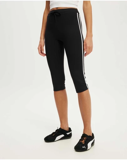 Cotton On Body Active - Ultra Soft Tie Front Capri Tight