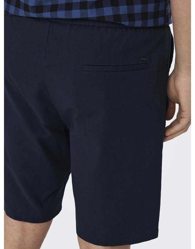 Only & Sons - Linus Linen Blend Shorts