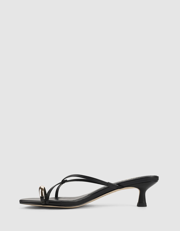 Siren - Xane Kitten Heel Thongs