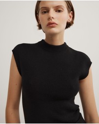 Witchery - High Neck Knit T-shirt