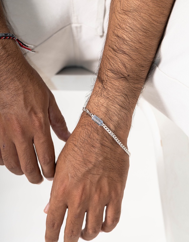 Kuzzoi - ICONIC EXCLUSIVE - Classic Curb Chain Bracelet in 925 Sterling Silver