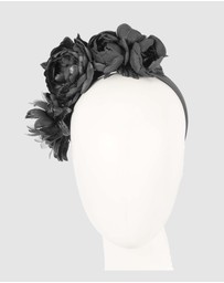 Max Alexander - Large Flower Headband Fascinator
