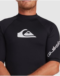 Quiksilver - Mens All Time Short Sleeve Rash Vest