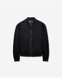 Calibre - Textured Bomber Jacket Black