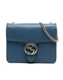 Pre-Loved by Azura Reborn - Pre-Loved Small Dollar Calfskin Interlocking G Crossbody