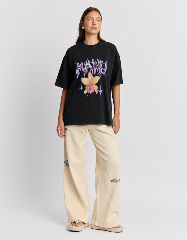 MAKU - Chrome Flower Oversized Tee