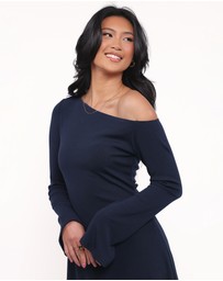 Petal & Pup - Ethel Mini Dress - Ink Navy