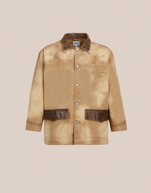Found - Canvas Studded Work Jacket