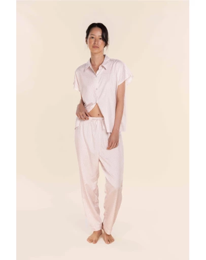 Gingerlilly - Marlie Diamond Print Cotton PJ