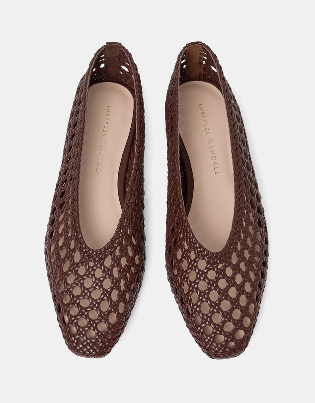 Loeffler Randall - Emery Woven Ballet Flats