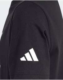 adidas Performance - All Blacks Logo Tee Kids