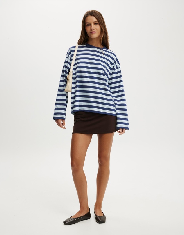 Cotton On - Boxy Long Sleeve Top
