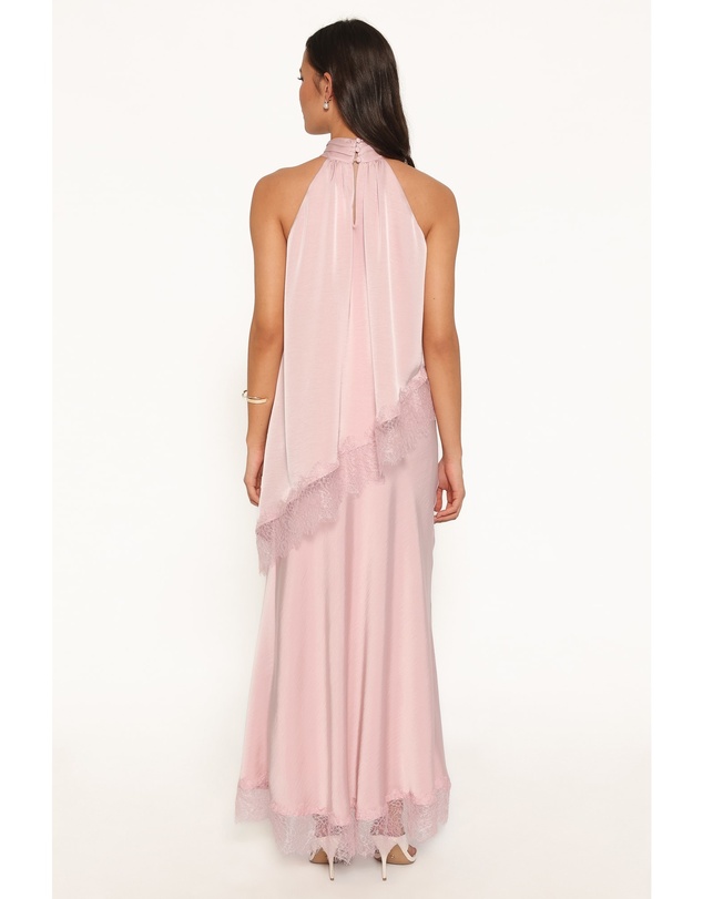 Petal & Pup - Zarni Lace Trim Maxi Skirt - Pink
