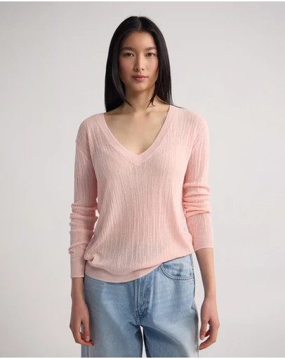 Oxford - Renee Deep V-Neck
