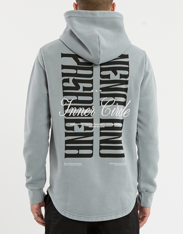 Nena & Pasadena - Dynamic Dual Curved Hoodie