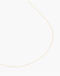 Lovisa - Waterproof Gold Plated Stainless Steel Pearl Detail Waist Chain
