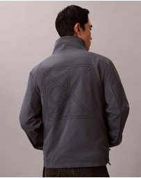Calvin Klein Jeans - Allover Emblem Logo Reversible Jacket