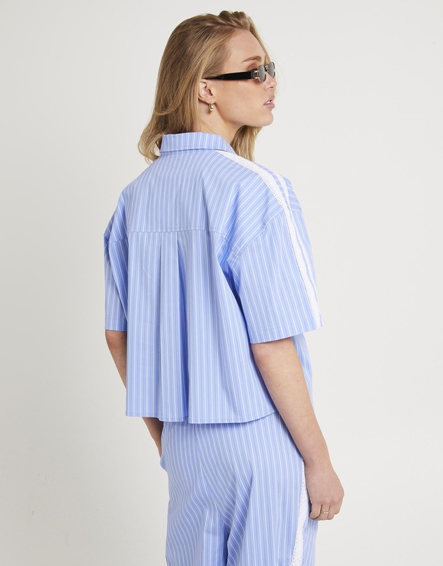 Subtitled - Hideaway Sports Stripe Short Sleeve Shirt