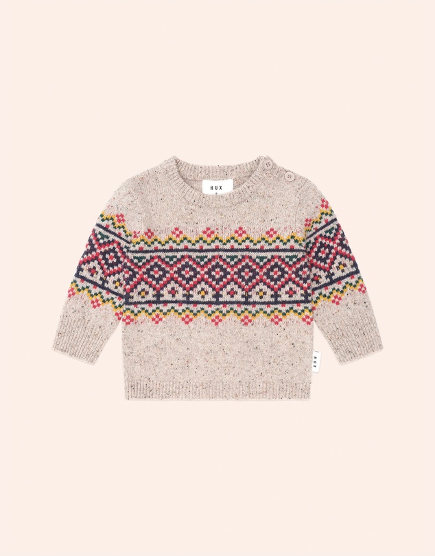 Huxbaby - Camp Hux Knit Jumper - Babies-Kids