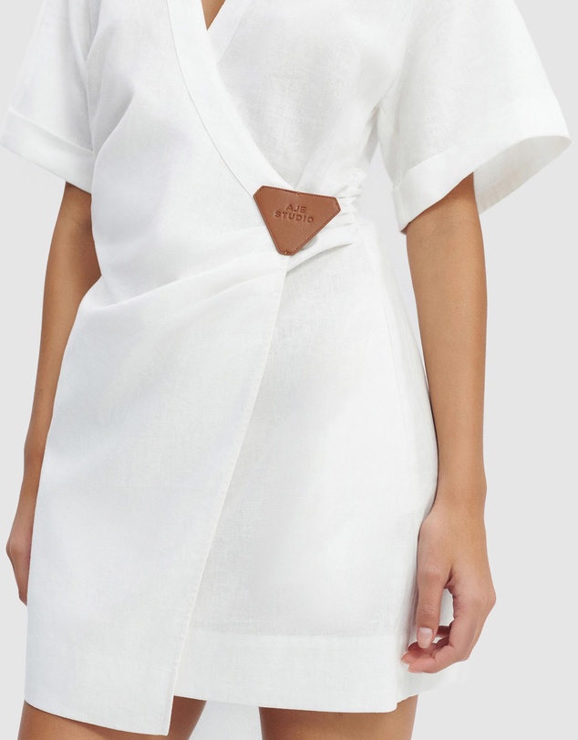 Aje Studio - Corine Wrap Mini Dress - ICONIC EXCLUSIVE