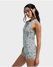 Roxy - Womens Pro Surf Boyleg One Piece Swimsuit