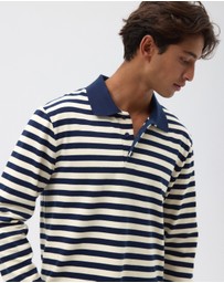 AERE - Organic Cotton Rugby Polo